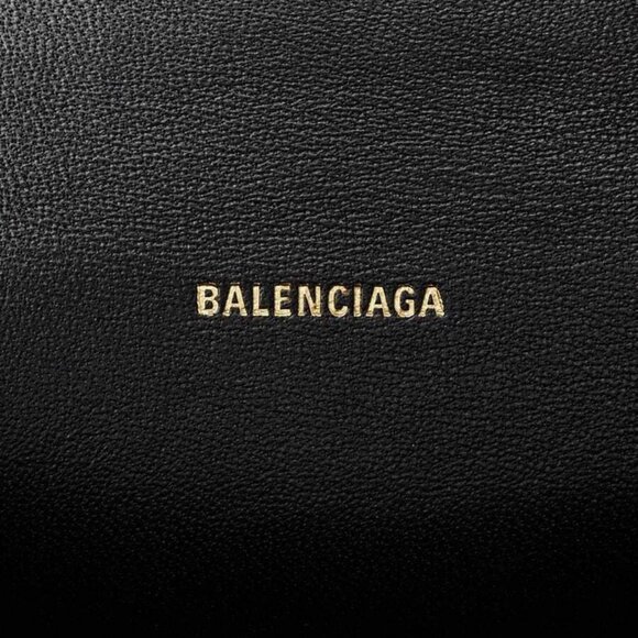 Balenciaga Leopard Print Smooth Leather Hourglass XS Top Handle Bag - Picture 9 of 10